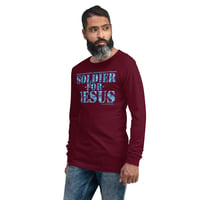 Image 15 of Soldier For Jesus ICE Unisex Long Sleeve Tee