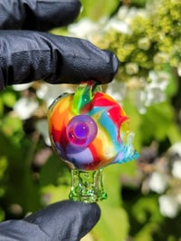 Image 2 of Rainbow SkullRocker Top - Collab with Shelley Sunshine