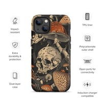 Image 25 of Goblincore Skull and Mushroom Grunge/Punk Tough Case for iPhone®