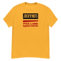 Image 1 of JACKONUTS PISS LAND TEE