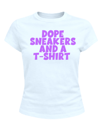 Image 1 of Dope Sneakers And A T-shirt 💜