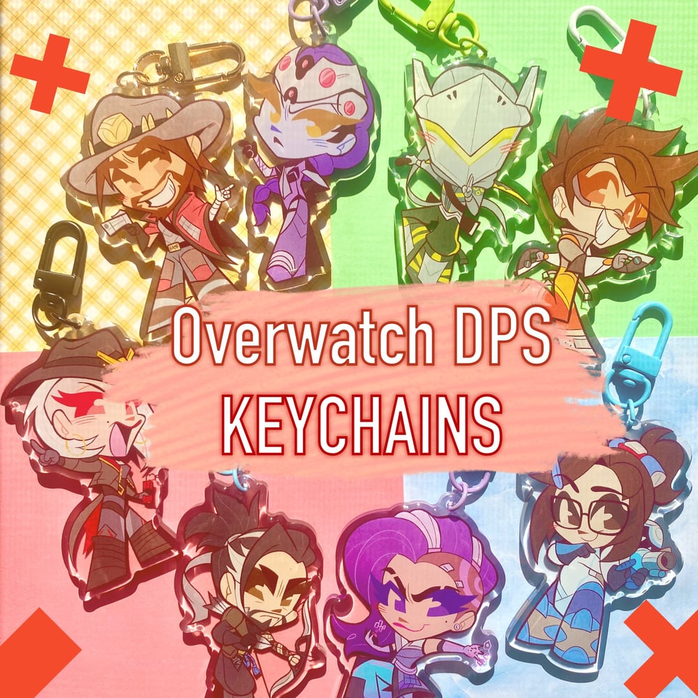 Image of OW DPS KEYCHAINS