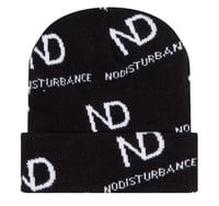 Image 2 of ND Monogram Beanie