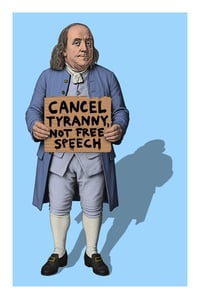 Image 2 of Cancel Tyranny Postcard