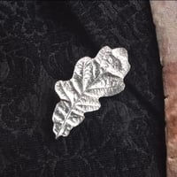 Image 2 of G&S Oak Brooch