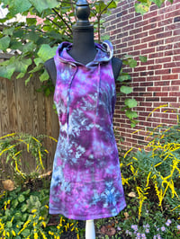 Image 3 of Racerback hoodie dresses Small