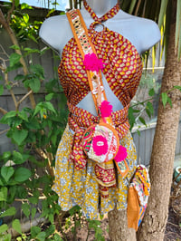 Image 9 of Myla Tassel Top - Brown Rust cream