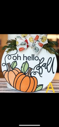 Image 1 of Halloween Sign V2 