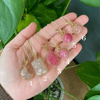 blush bloom crystal necklaces!