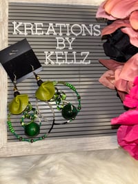 Image 1 of Green Slime Medium Hoops