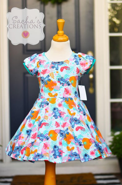 Image of Stitch Twirl Dress 