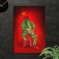 Image 2 of Canvas Print Rosebud