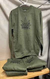 Image 4 of TABÜ Weed crewneck 