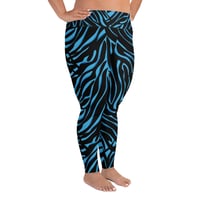 Image 3 of Zebr Print Leggings
