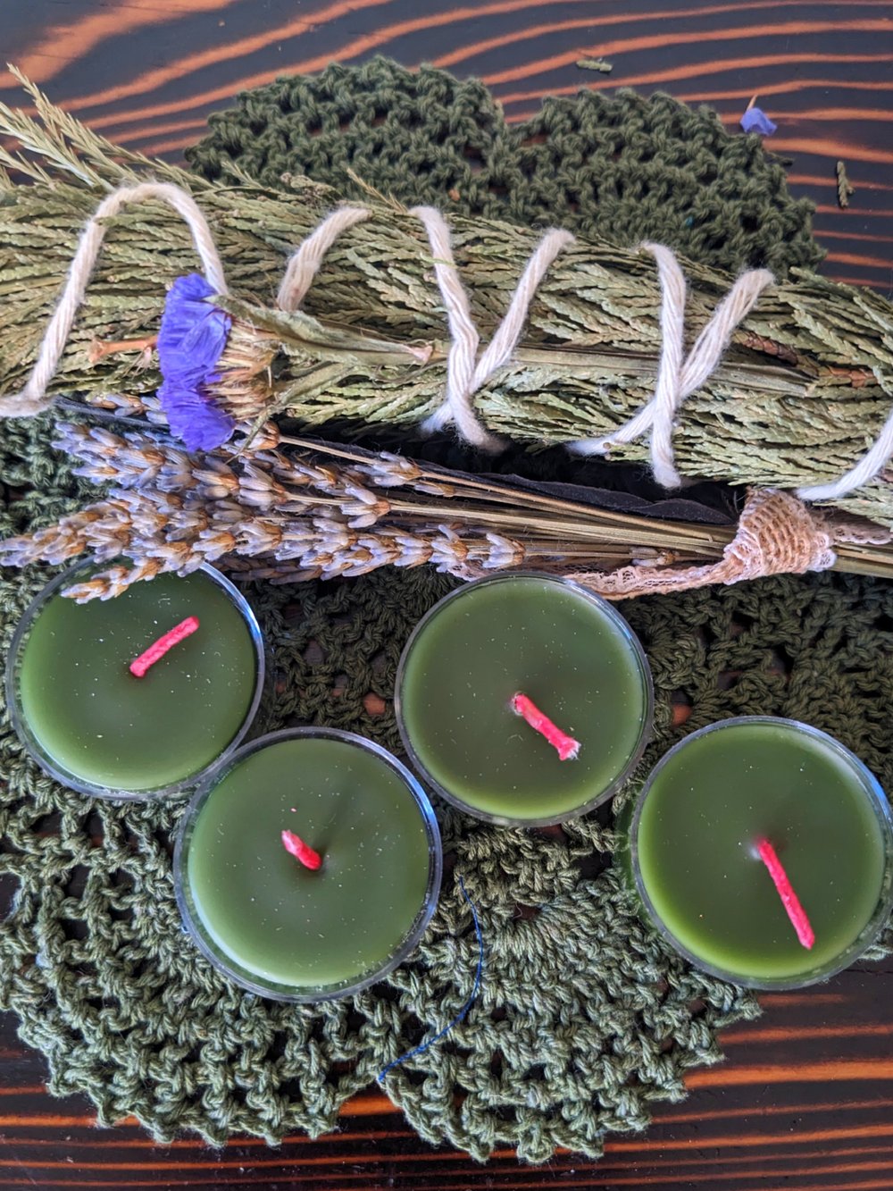 Image of Forest Pine Tealight Set