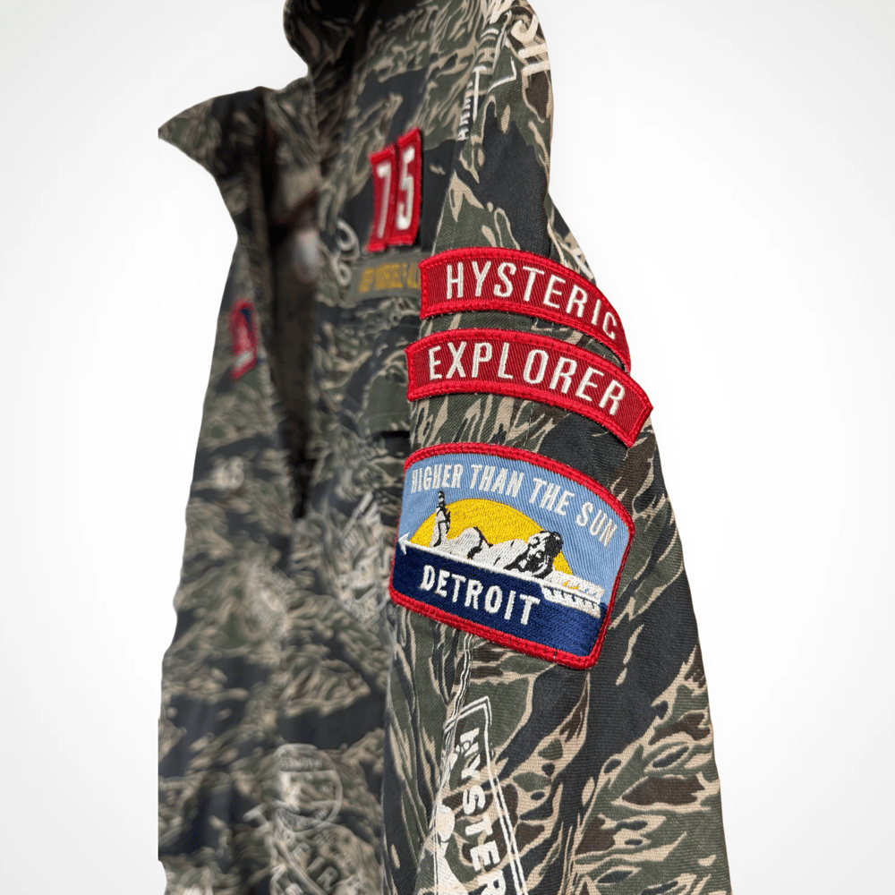 Image of Hysteric Glamour Tiger Camo Field Jacket