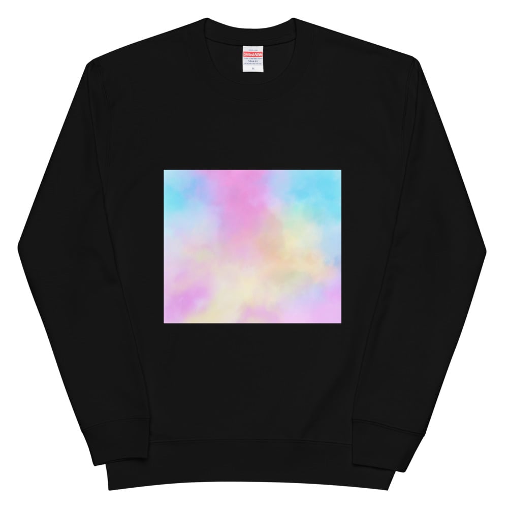 Image of Unisex Colourful Clouds Sweatshirt