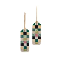 Image 1 of Quilt Earrings No. 2