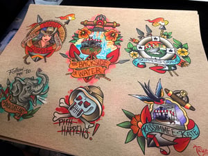 Image of Entire Disney Inspired Flash 40 Sheets 11x14”