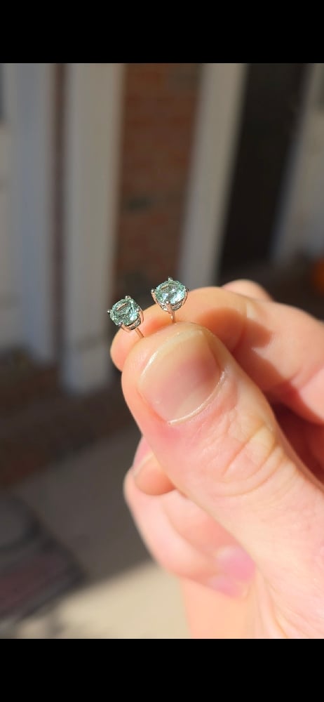 Image of Gemstone earings 