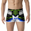 BOSSFITTED Neon Green and Blue Boxer Briefs