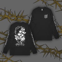 Image 4 of Skull & Rose Long Sleeve Tee