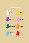 "squared" /custom color/