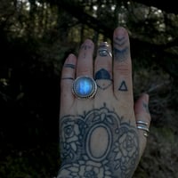 Image 1 of Moonstone Ring~Sz 6