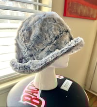 Image 2 of Icey Faux Fur Bucket Hat