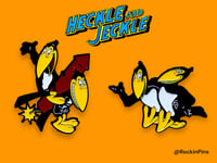 Heckle and Jeckle Enamel Pins