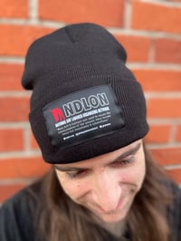Image 3 of NDLON beanie - Black