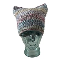 Image 2 of Iridescent Cat Ear Beanie