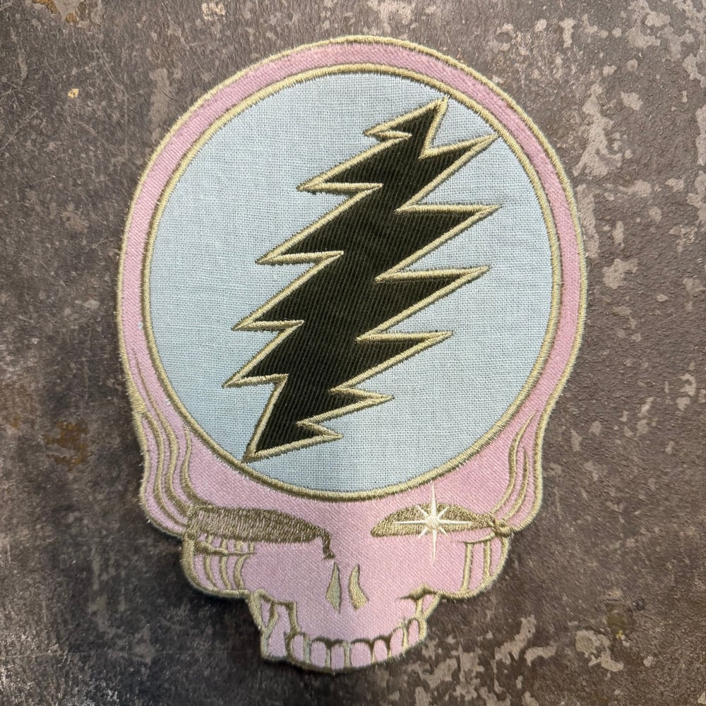 Image of Small Velvet Stealie Patch 6