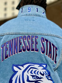 Image 3 of Tennessee State U - Homecoming Denim Jacket 2..0