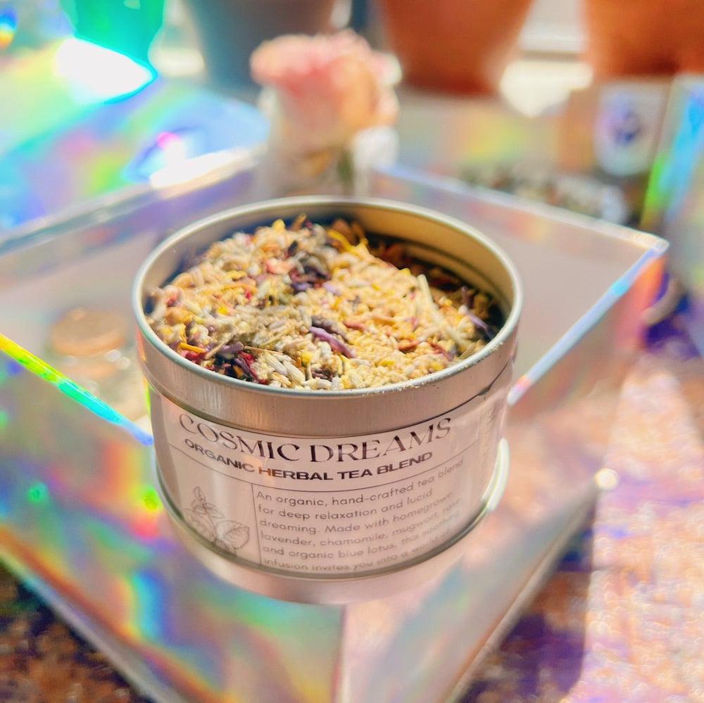 Image of Cosmic Dreams Herbal Tea Blend 🌜🌿