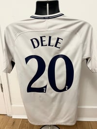 Image 3 of Tottenham Hotspur “DELE 20” 2017/18 Home Shirt + UCL patches (M)