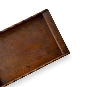 Image of WOODEN WAVE TRAY - SMALL