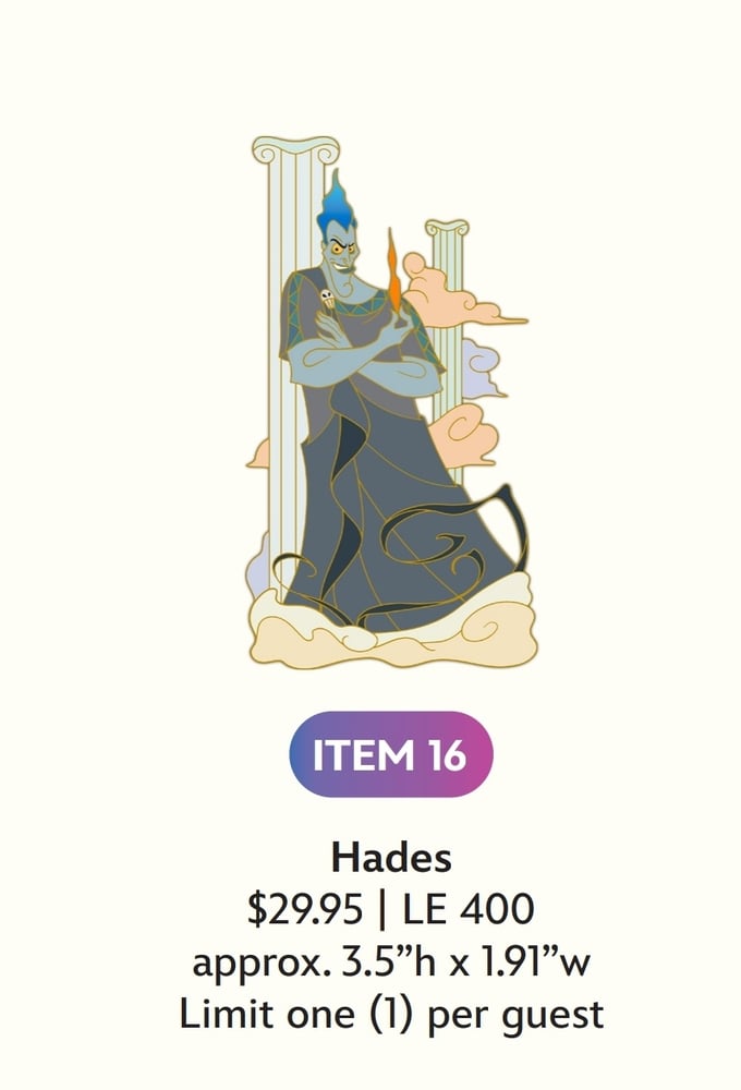 Image of Hades disney villains wdi pin le 400