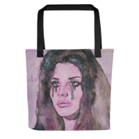 Image 1 of ‘Watercolor Eyes’ Tote Bag