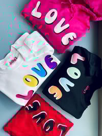 Image 3 of Leah LOVE hoodie - Adult