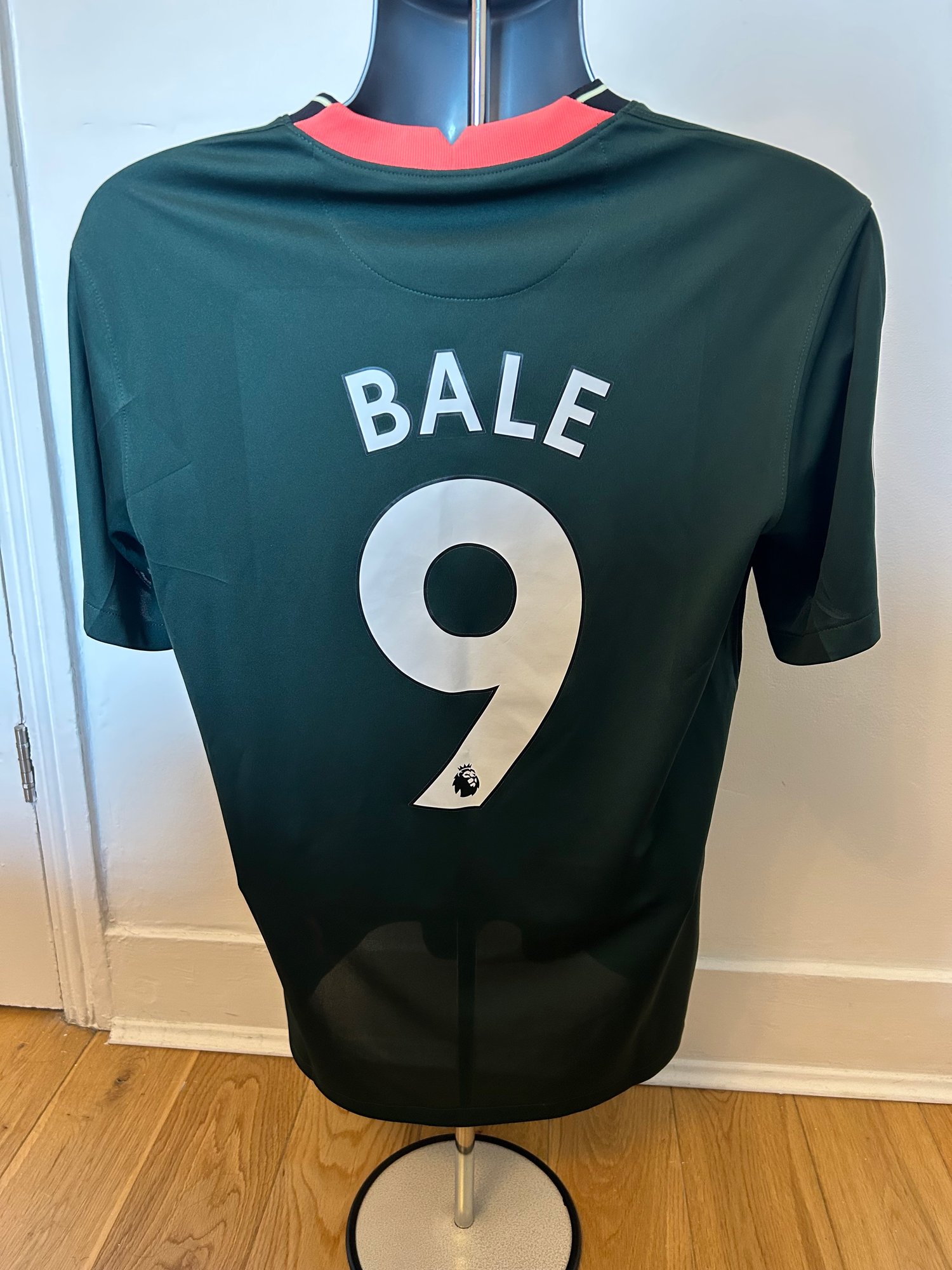 Image of Tottenham Hotspur “BALE 9” 2020/21 Away Shirt + PL patches (M)