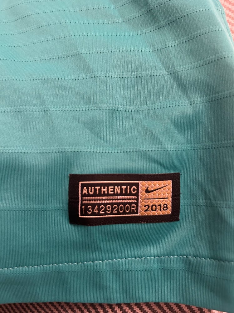 Image of Tottenham Hotspur “LUCAS 27” Vaporknit 2018/19 Third Shirt + UCL patches (XL)