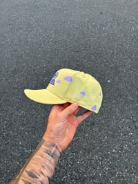 Image 5 of LAVENDER BRIM LEMONADE DREAMS COLORADO ROCKIES CUSTOM FITTED CAP