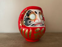 Image 7 of  Classic Takasaki Handcrafted Red Daruma Doll