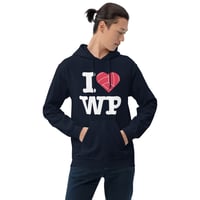 Image 8 of I Love Water Polo Hoodie Dark Colors - Adult