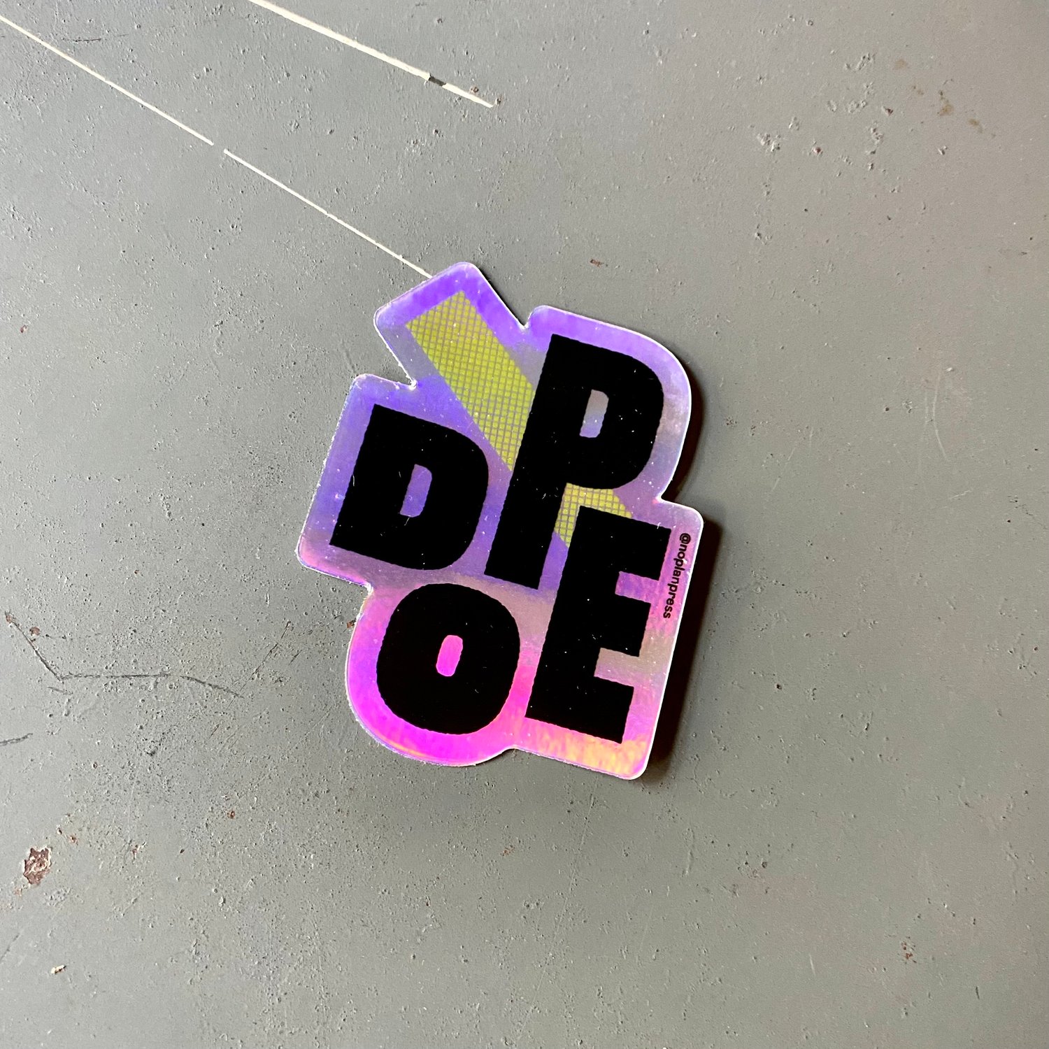 Image of DOPE - Holographic Sticker