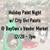 Holiday Paint Night