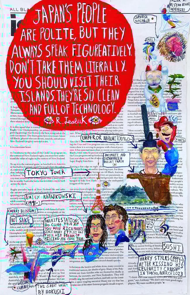 Japan-Original Painting 