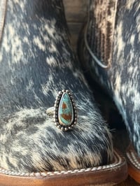 Image 1 of Blue Diamond Ridge Ring