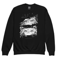 Image 2 of ZEN EXP - “Manga Is My Life” Youth crewneck sweatshirt